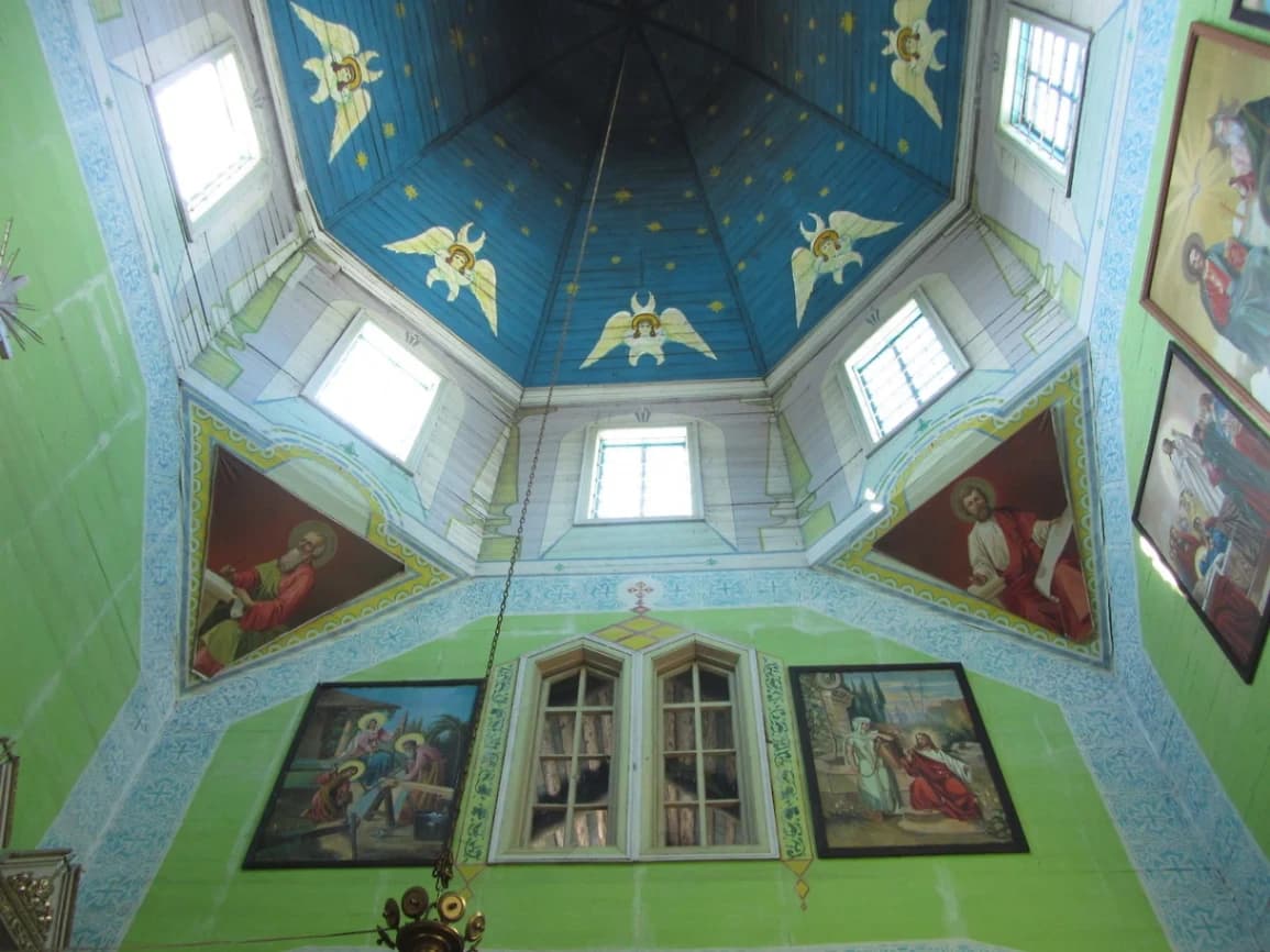 Vydrenka. The Church of St. Dmitry of Rostov.