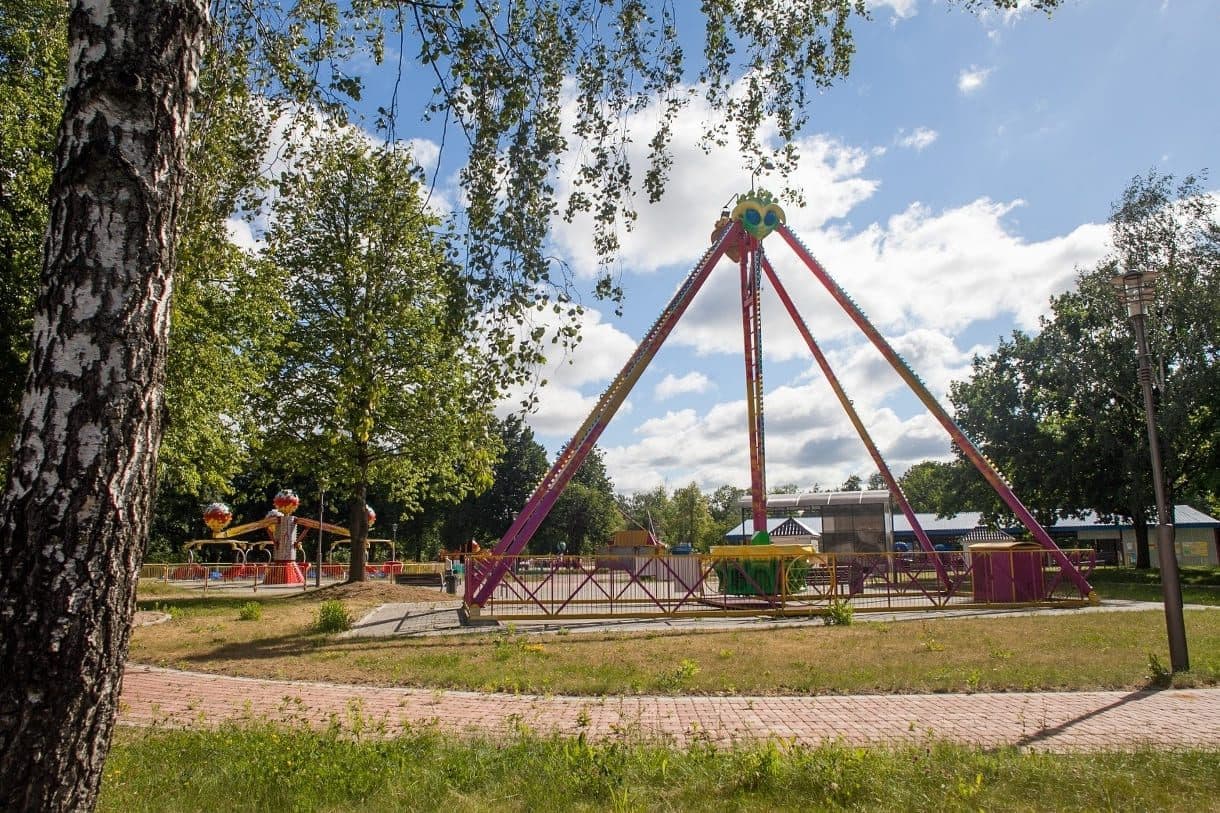 The park named after the 900th anniversary of the city of Minsk.