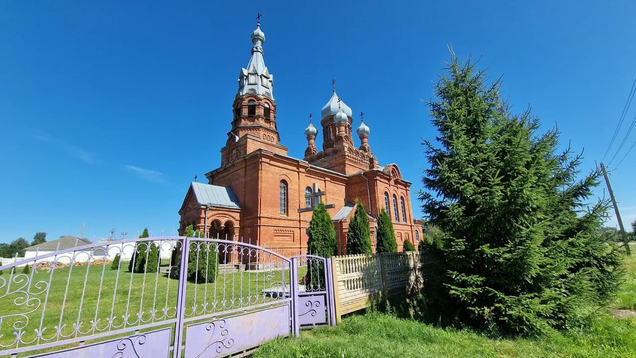 Milkovshchina. The Church of the Intercession of the Most Holy Theotokos.