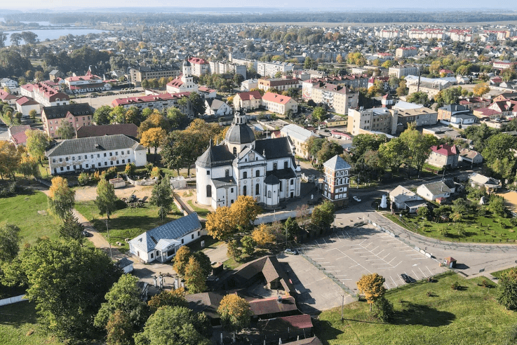 Nesvizh. The Orthodox church of the Most Holy Body of God.