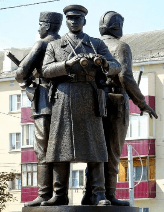 Gomel. Monument to the Lizyukov Brothers.