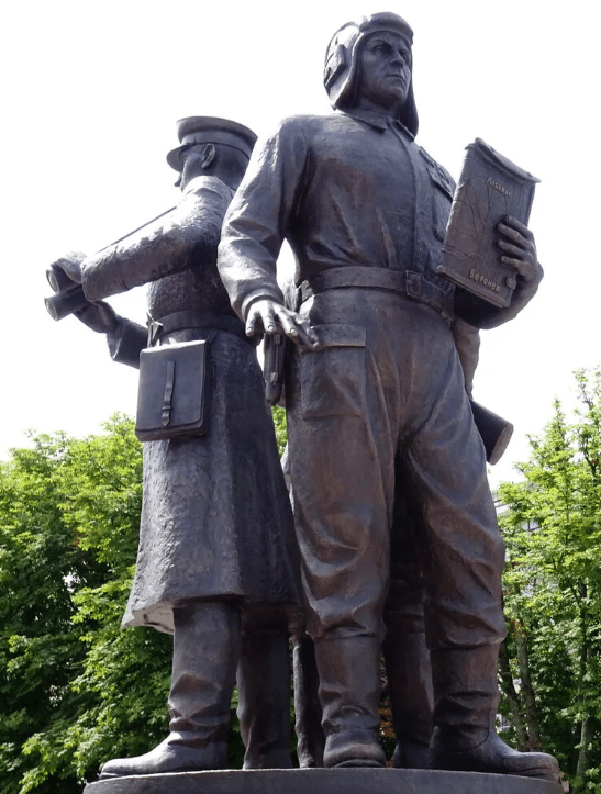 Gomel. Monument to the Lizyukov Brothers.