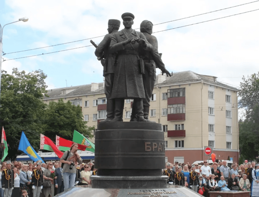 Gomel. Monument to the Lizyukov Brothers.