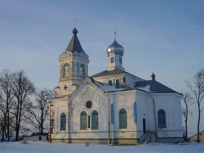 Міжэрычы. Царква Святой Ганны.