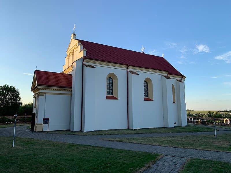 Кремяница. Костел Святого Юрия.