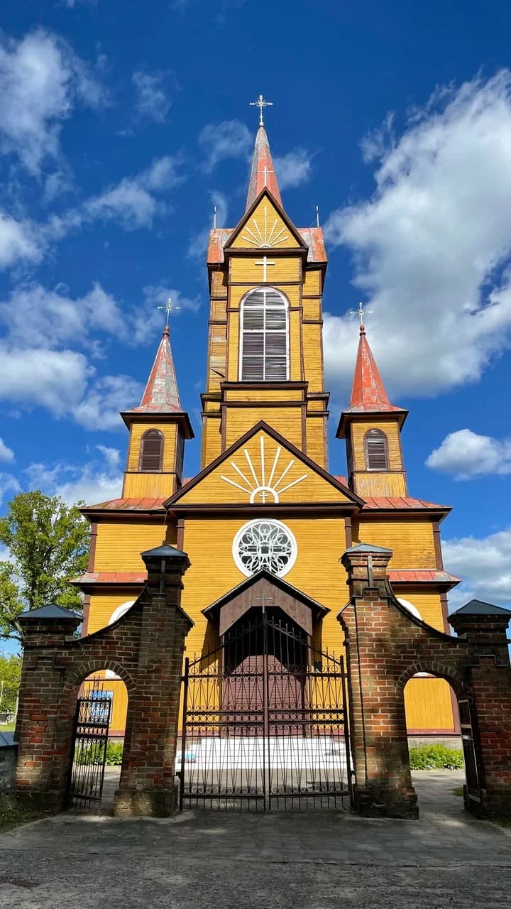 Convelishki. The Church of the Heart of Jesus.