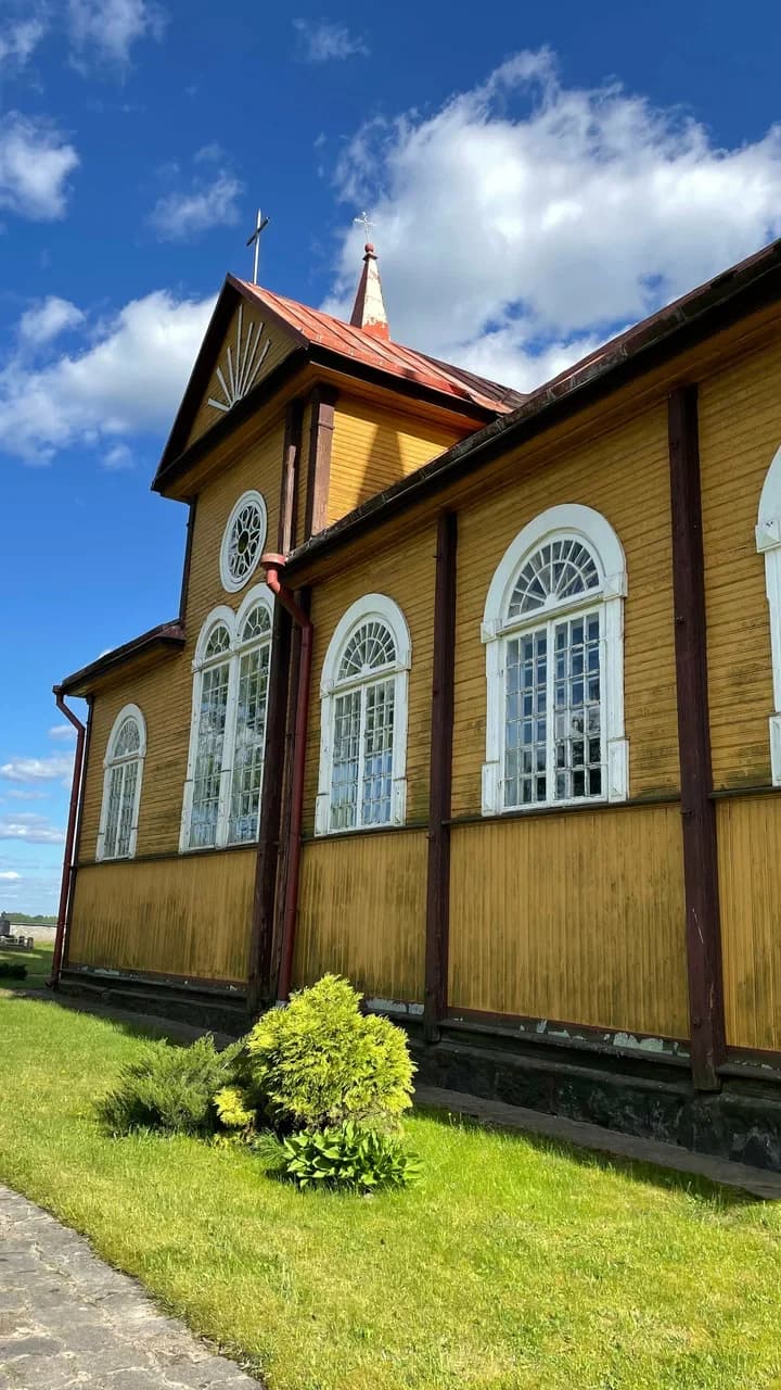 Convelishki. The Church of the Heart of Jesus.