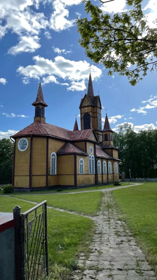 Convelishki. The Church of the Heart of Jesus.