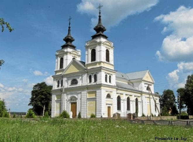 Benyakoni. The Church of St. John the Baptist.