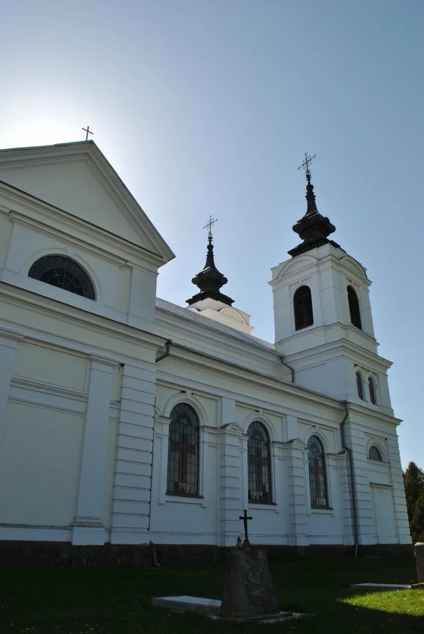 Benyakoni. The Church of St. John the Baptist.