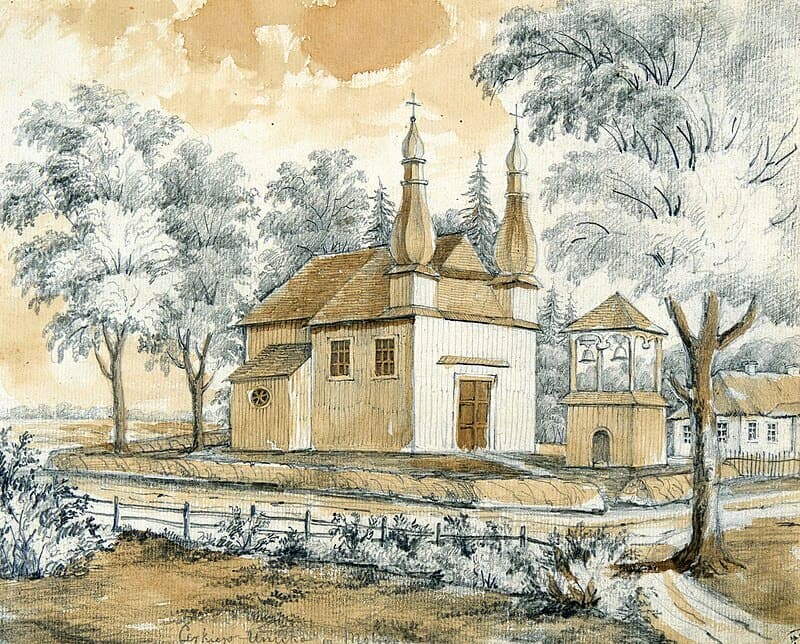 Molodovo. Resurrection Church.