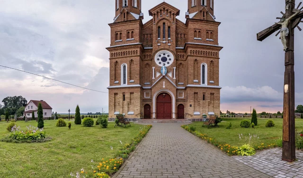 Nacha. The Church of Ascension of the Virgin Mary.