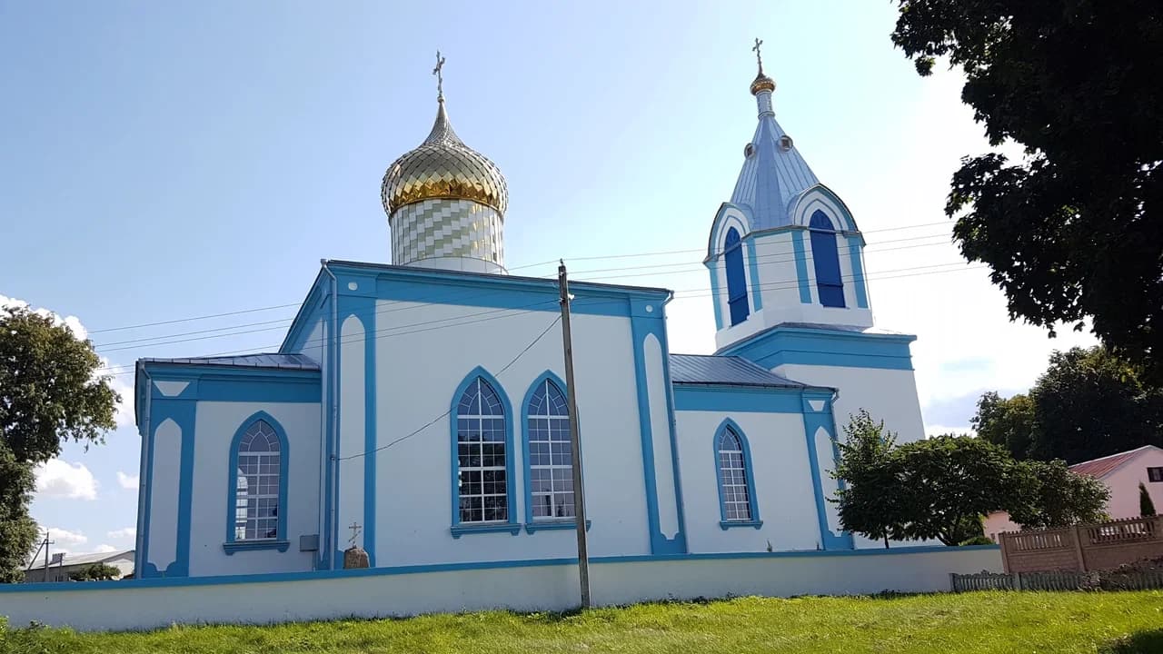 Олекшицы. Церковь Покрова Пресвятой Богородицы.