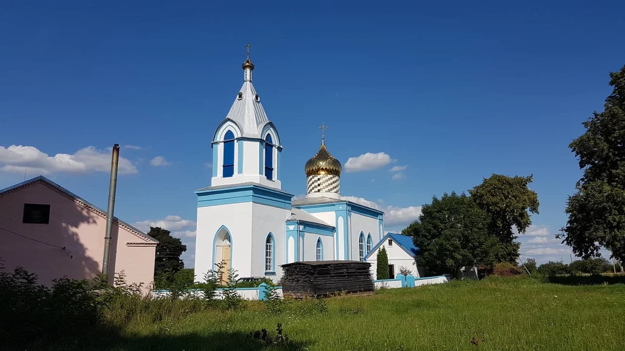 Олекшицы. Церковь Покрова Пресвятой Богородицы.