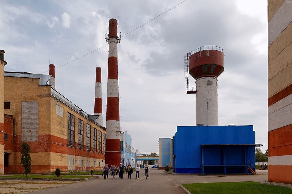 Berezovka. The Neman glass factory.