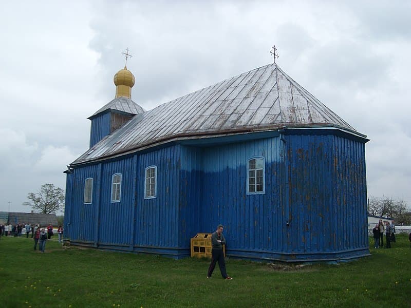 Goldovo. The Church of the Nativity of the Mother of God.