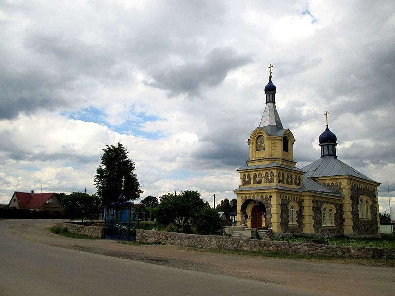 Dokudovo. The Church of the Nativity of the Mother of God.