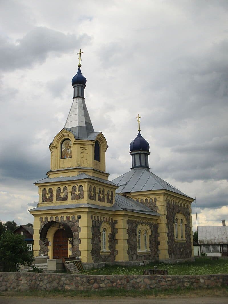 Dokudovo. The Church of the Nativity of the Mother of God.