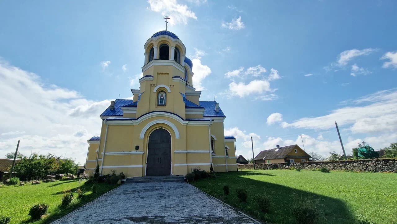 Zblyany. Church of the Blessed Virgin Mary Intercession.