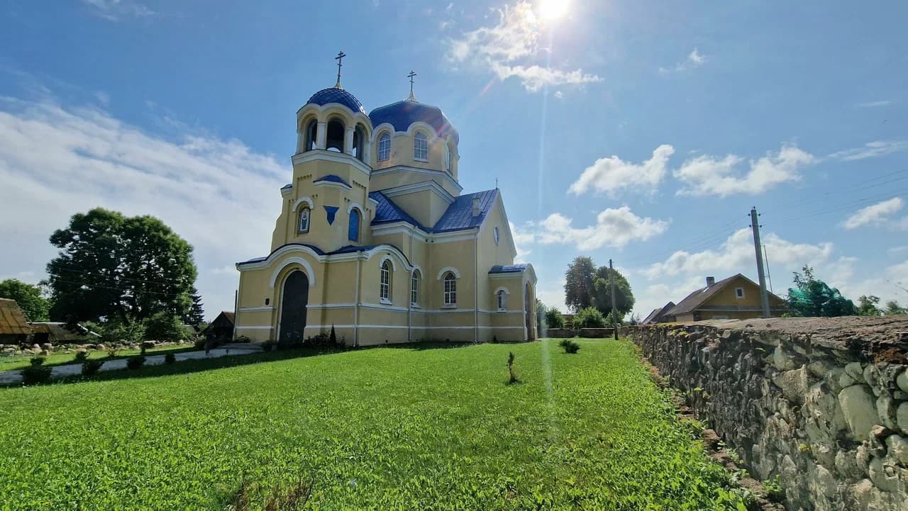 Zblyany. Church of the Blessed Virgin Mary Intercession.