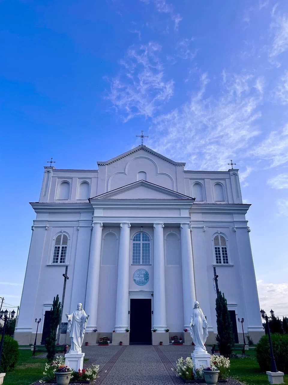 Ostrovets. The Church of Saints Kozma and Demyan.