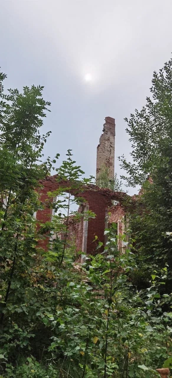 Cherepovshchina. The Ruins Of The Malinovsky Estate.