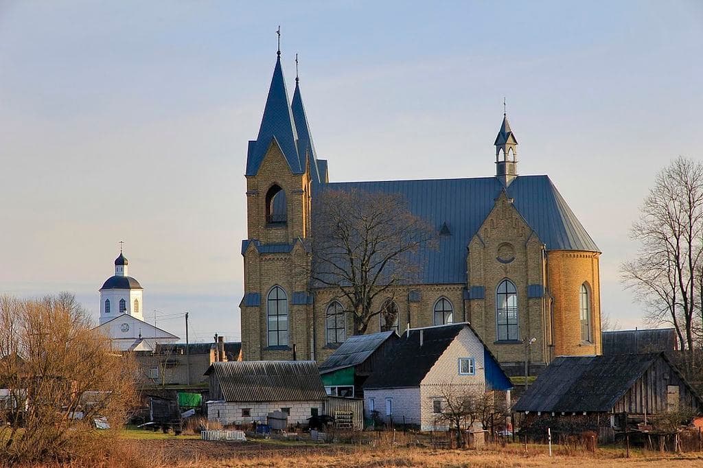 Rakov. The Church of the Blessed Virgin Mary.