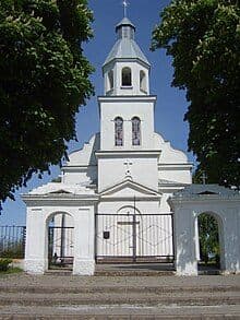 Darevo. The Church of the Ascension of the Virgin Mary.