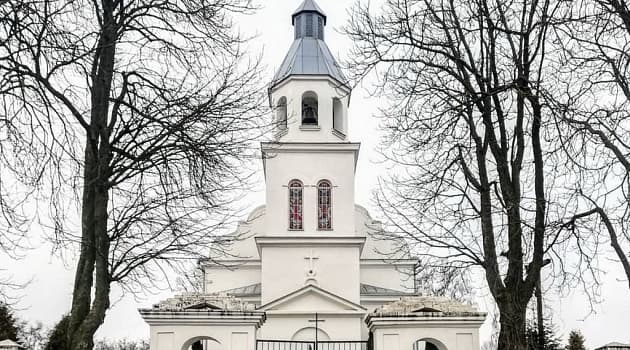 Darevo. The Church of the Ascension of the Virgin Mary.