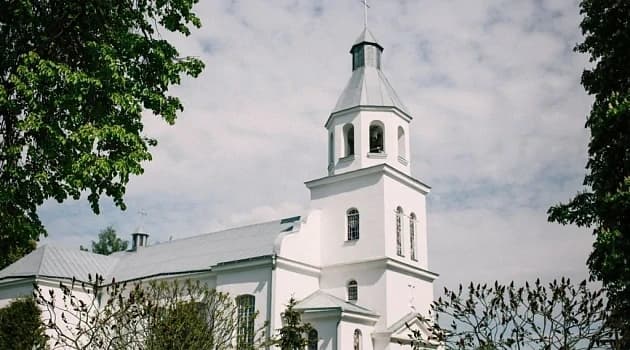 Darevo. The Church of the Ascension of the Virgin Mary.