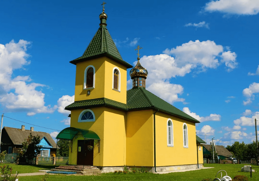 Юрацішкі. Царква Мікалая Цудатворца.