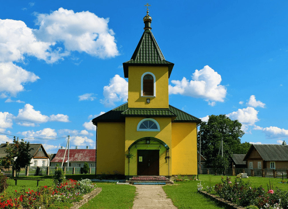 Юрацішкі. Царква Мікалая Цудатворца.