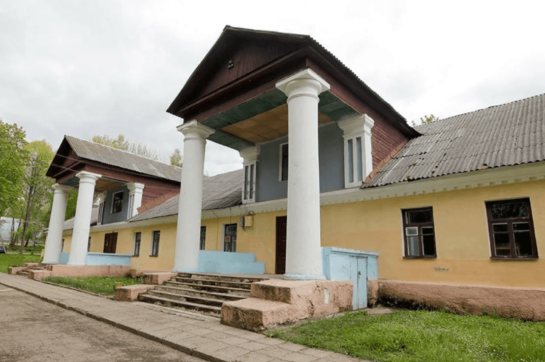 Новае поле. Руіны сядзібы Друцкіх-Любецкіх.