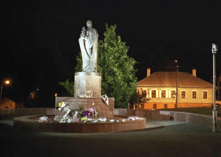 Polotsk. Monument to Euphrosyne of Polotsk