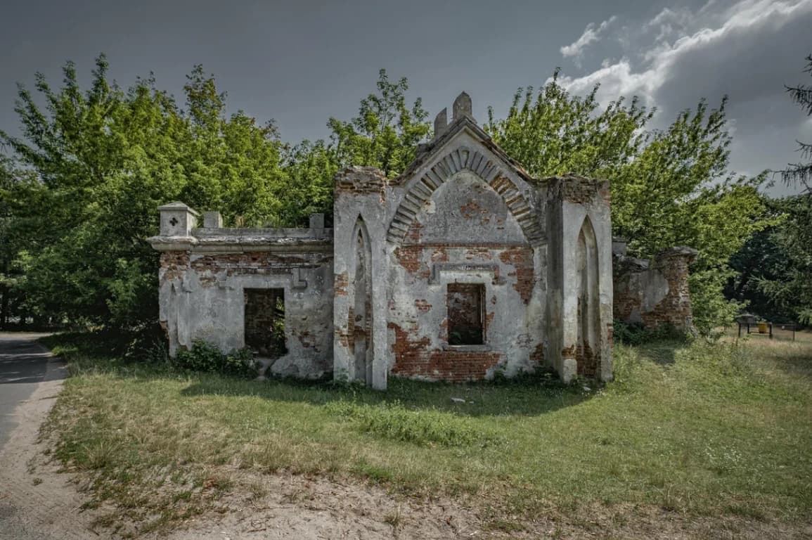 Старые Пески. Усадьба Пусловских.