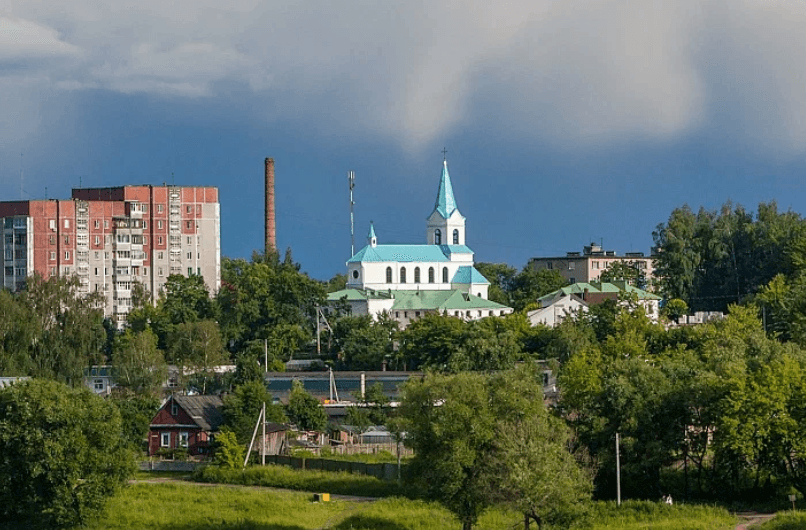 Polotsk. St. Andrew Boboli Church