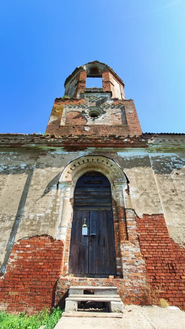 Свяча. Руіны Царквы Раства Багародзіцы.