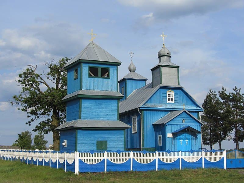 Востраў. Царква Раства Багародзіцы