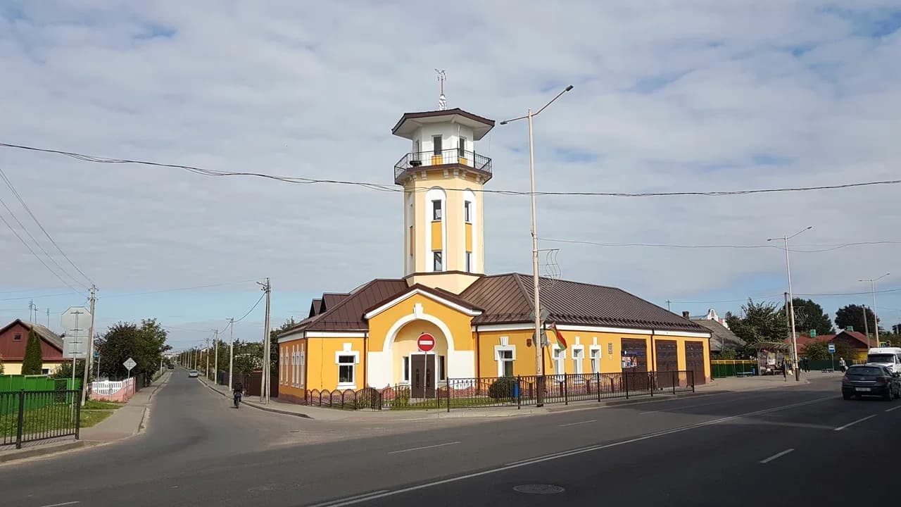 Барановичи. Здание пожарного депо.