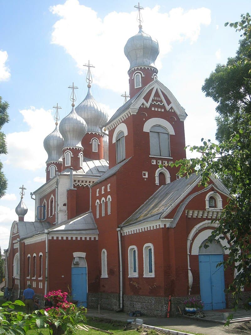 David-Gorodok. Church of the Kazan Mother of God.