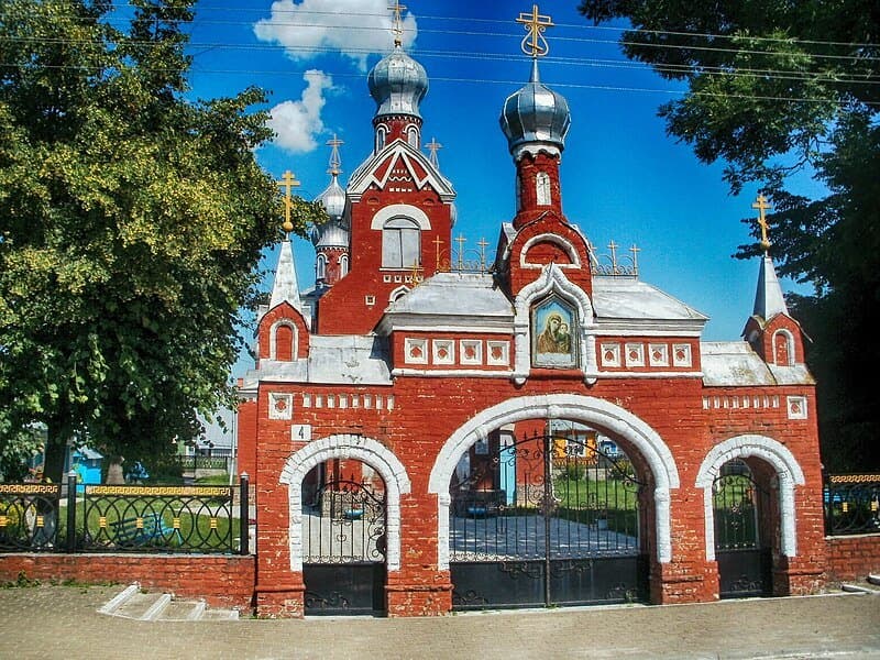 David-Gorodok. Church of the Kazan Mother of God.