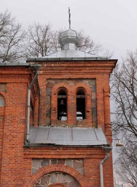 Leskovichi. The Church of St. Sergius of Radonezh.