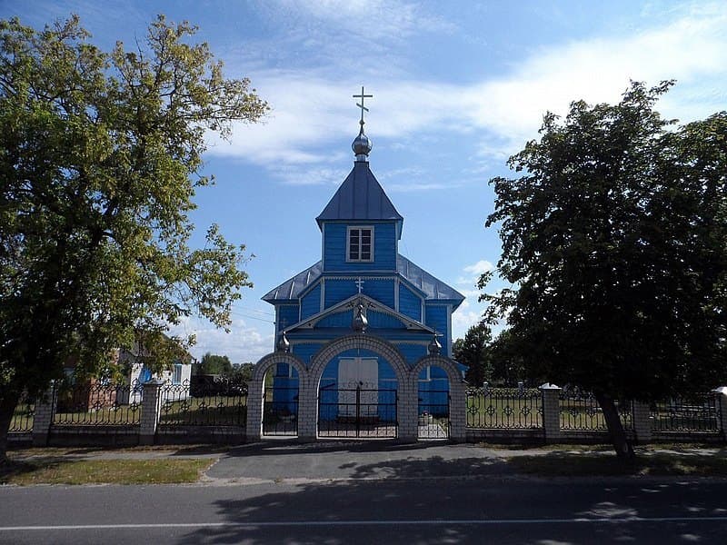 Новая Попина. Церковь Преображения Господня.