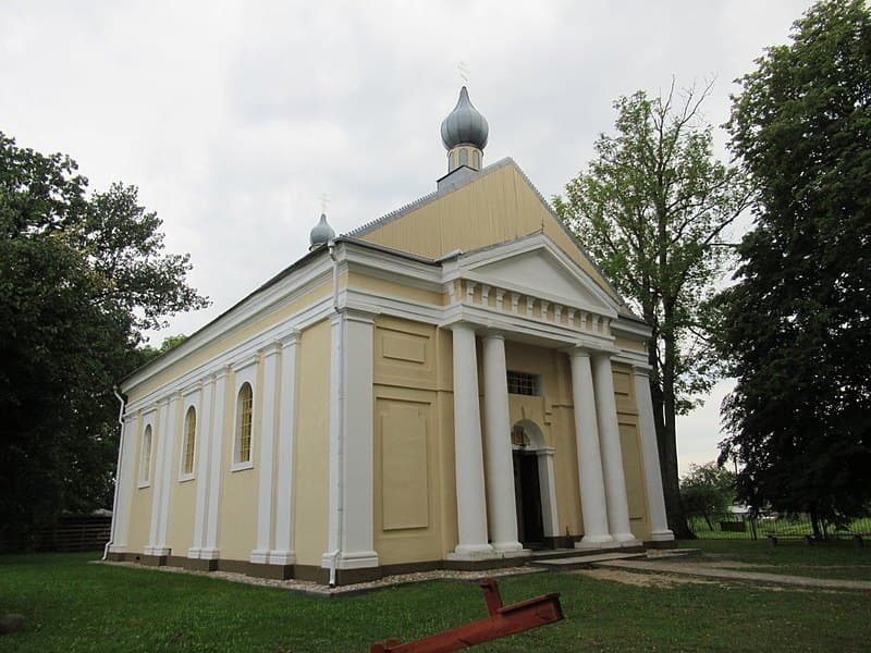 Perkovichi. Assumption of the Blessed Virgin Mary church.