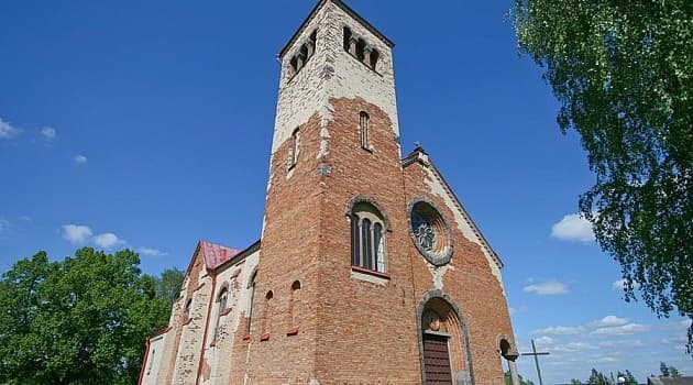 Khotova. The Church of the Most Holy Heart of Jesus.