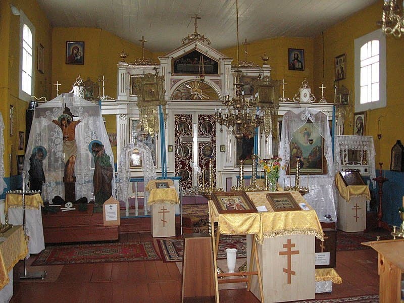 Vezhnoe. Church of St. Nicholas the Wonderworker.