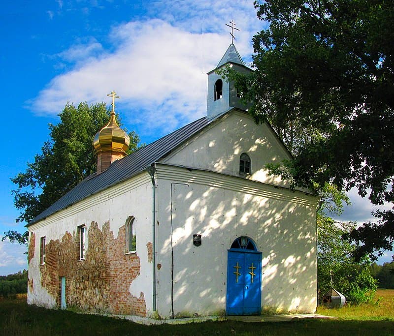 Zasimovichi. Church of St. Nicholas the Wonderworker.