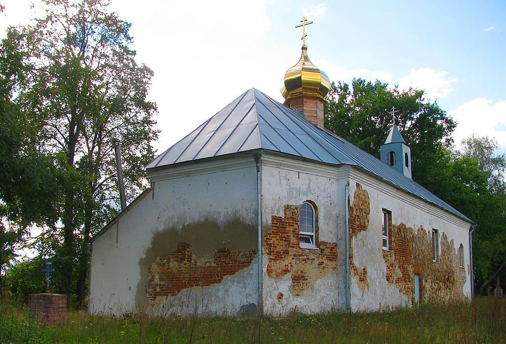 Zasimovichi. Church of St. Nicholas the Wonderworker.