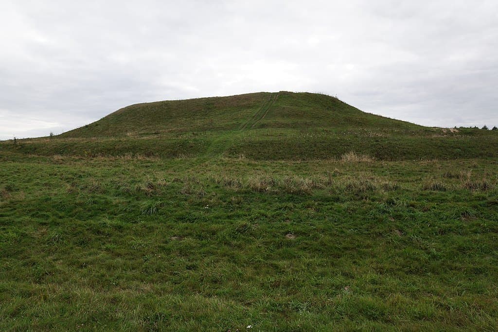 Gorodishche. Monument of archeology.