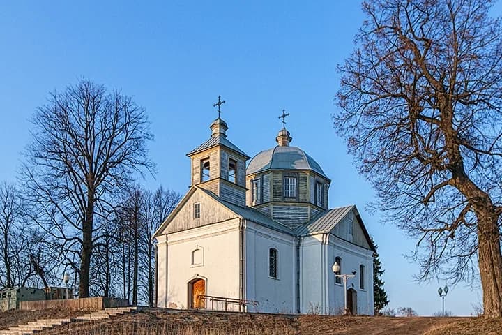 Kollektivnaya. The Church of St. Nicholas the Wonderworker.